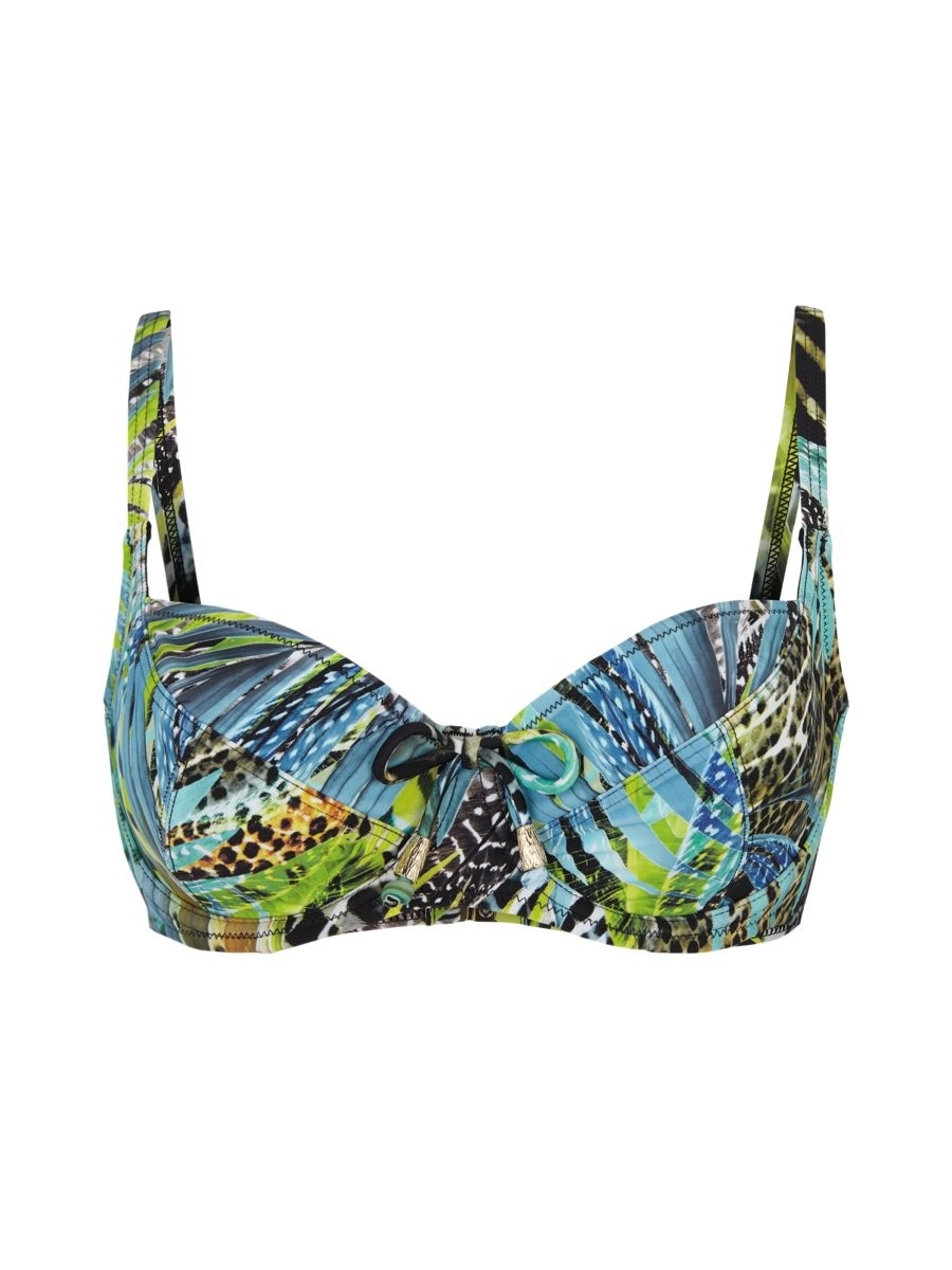Felina Bikini Top mit Bügel 5255299 Green Fig black jungle
