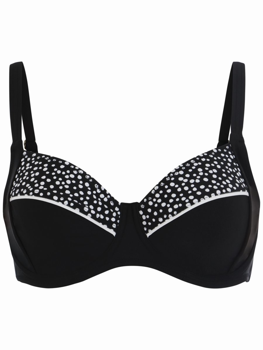 Felina Bikini Top mit Bügel 5256287 Lucky Dots black'n dots