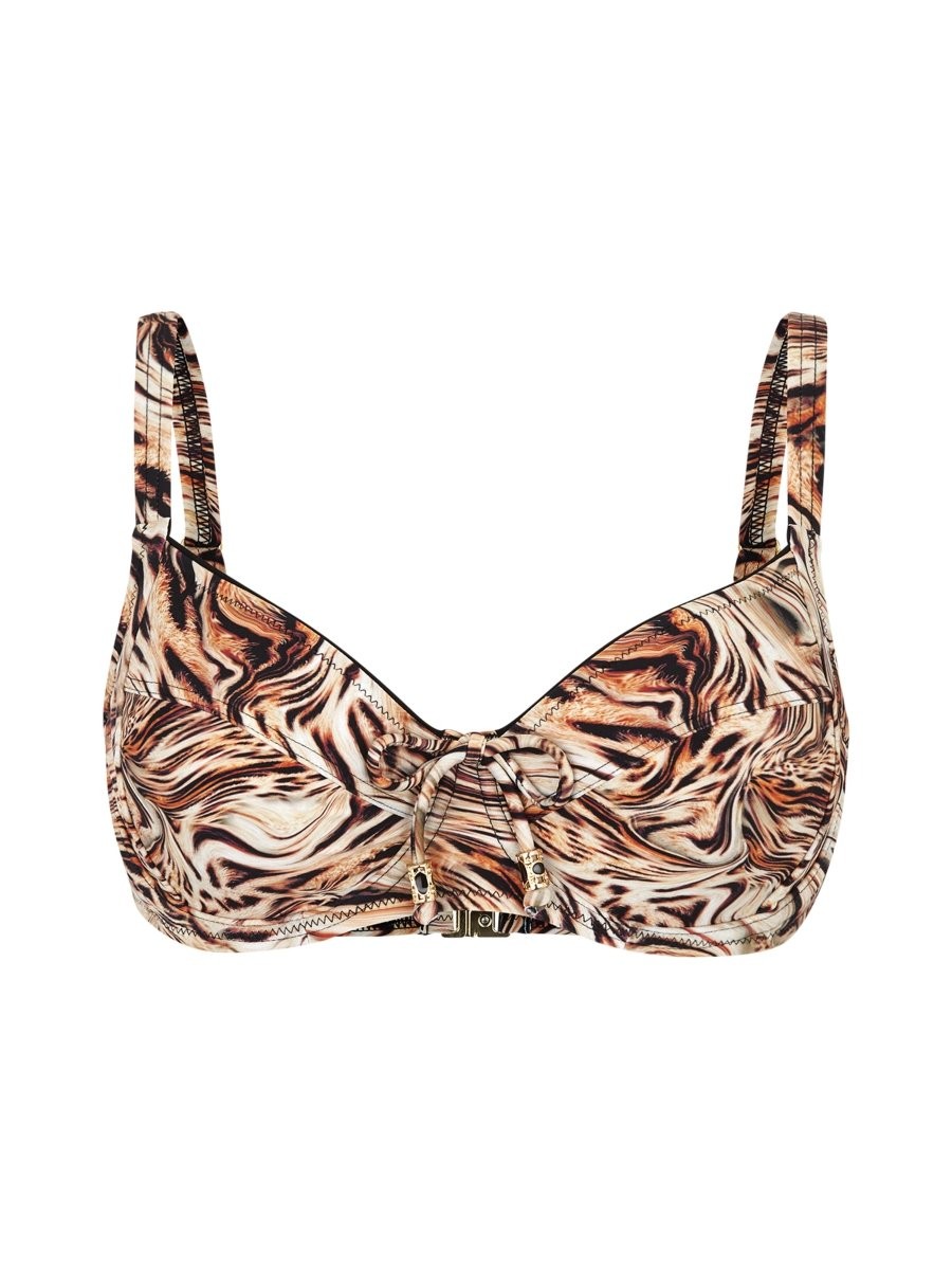 Felina Bikini Top mit Bügel 5256297 Fancy Fur black marble tiger