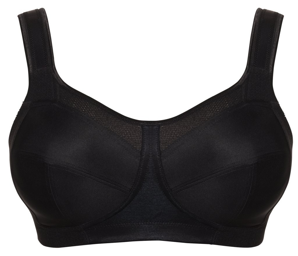 Ulla Lingerie féminine Sport-BH Kate Cup D-L mit Bügel 6024 schwarz