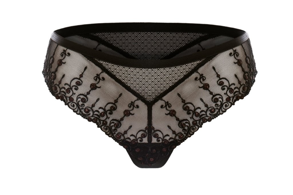 Ulla Lingerie féminine String Exclusive Line 85 8537 schwarz