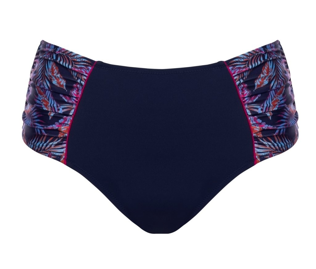 Ulla Lingerie féminine Bikini-Slip Nizza Taillenslip 9632 blau