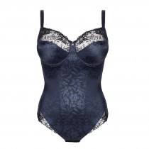 Ulla Lingerie féminine Body Jasmin Cup B - G mit Bügel 2773 midnight