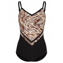 Felina Badeanzug mit Schale 5210297 Fancy Fur black marble tiger