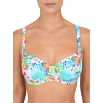 Felina Bikini Top mit Bügel 5256293 Jungle white hawaii